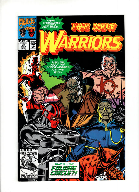 The New Warriors, Vol. 1 #21A (1992)   Marvel Comics 1992