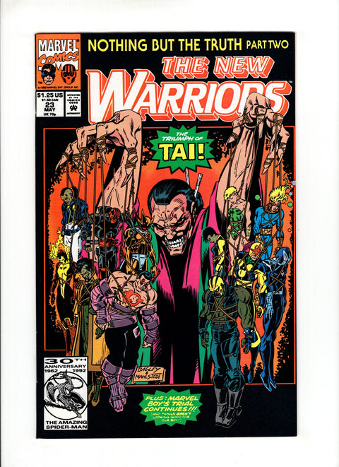The New Warriors, Vol. 1 #23A (1992)   Marvel Comics 1992