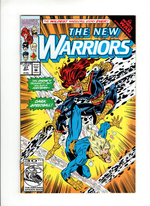 The New Warriors, Vol. 1 #27A (1992)   Marvel Comics 1992