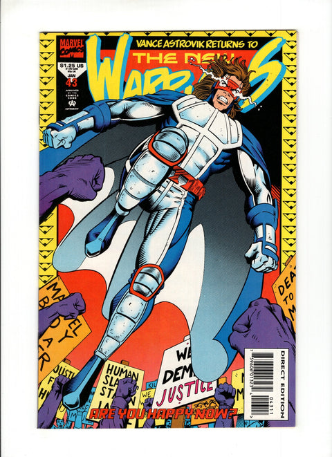 The New Warriors, Vol. 1 #43A (1993)   Marvel Comics 1993