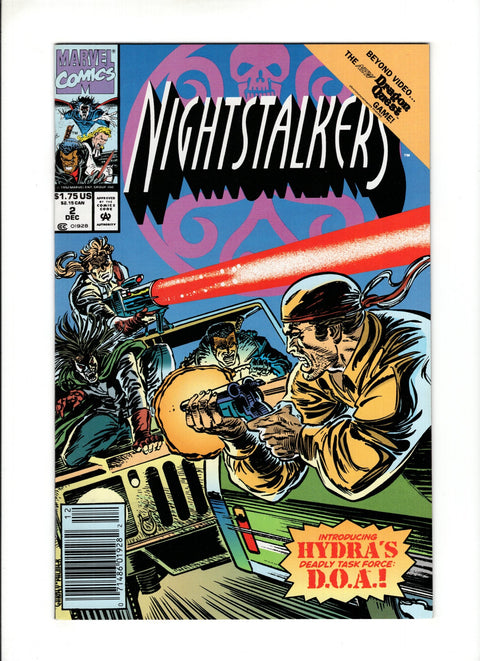 Nightstalkers #2B (1992)  Newsstand  Marvel Comics 1992