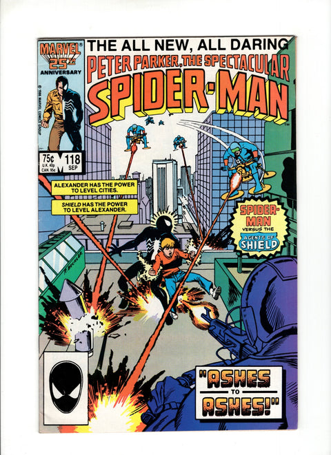 The Spectacular Spider-Man, Vol. 1 #118A (1986)   Marvel Comics 1986