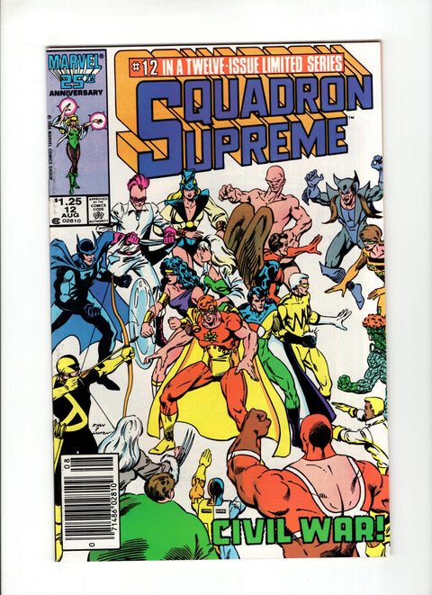 Squadron Supreme, Vol. 1 #12B (1986)   Marvel Comics 1986