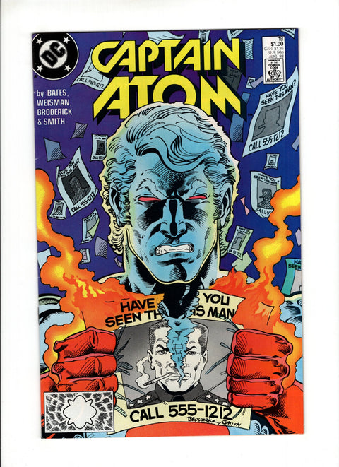 Captain Atom, Vol. 3 #18A (1988)   DC Comics 1988