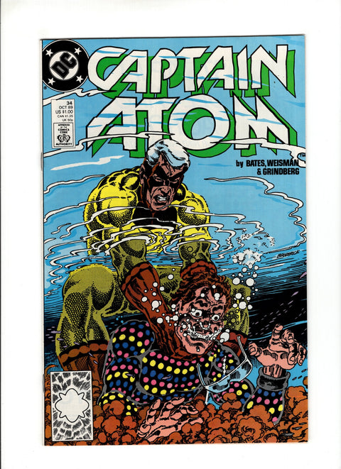 Captain Atom, Vol. 3 #34 (1989)   DC Comics 1989