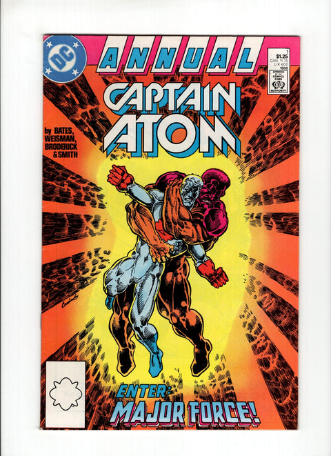 Captain Atom, Vol. 3 Annual #1A (1987)   DC Comics 1987