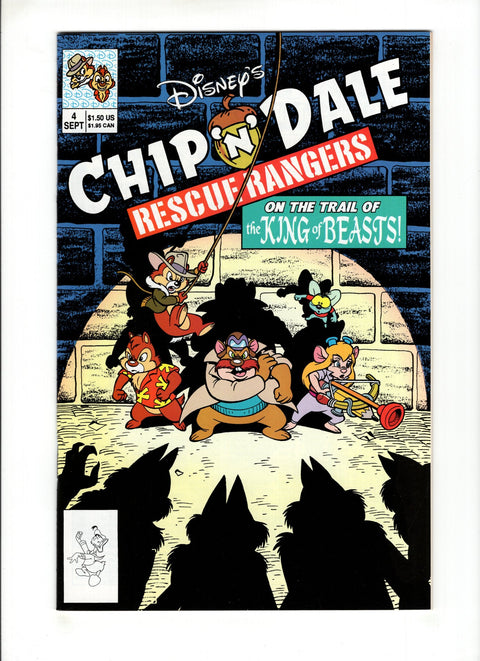 Chip 'n' Dale: Rescue Rangers, Vol. 1 #4A (1990)   Disney Comics 1990