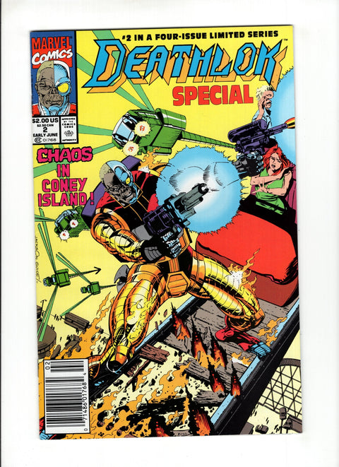 Deathlok Special #2B (1991)  Newsstand  Marvel Comics 1991