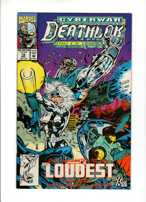 Deathlok, Vol. 2 #18A (1992)   Marvel Comics 1992