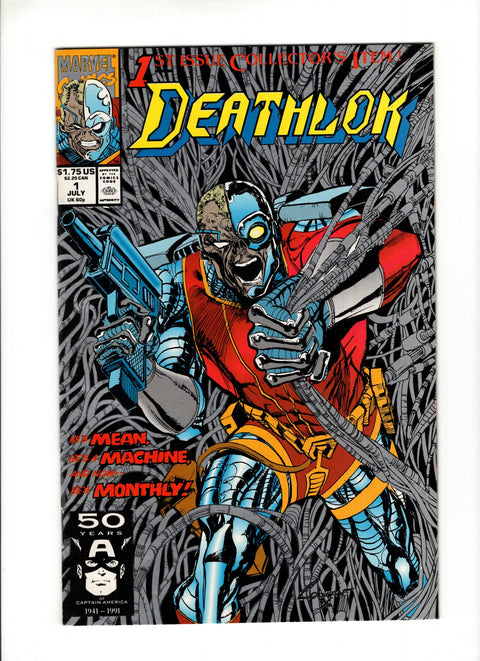 Deathlok, Vol. 2 #1A (1991)   Marvel Comics 1991