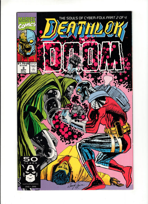 Deathlok, Vol. 2 #3A (1991)   Marvel Comics 1991