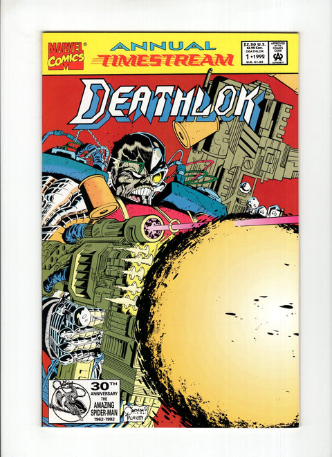 Deathlok, Vol. 2 Annual #1A (1992)   Marvel Comics 1992