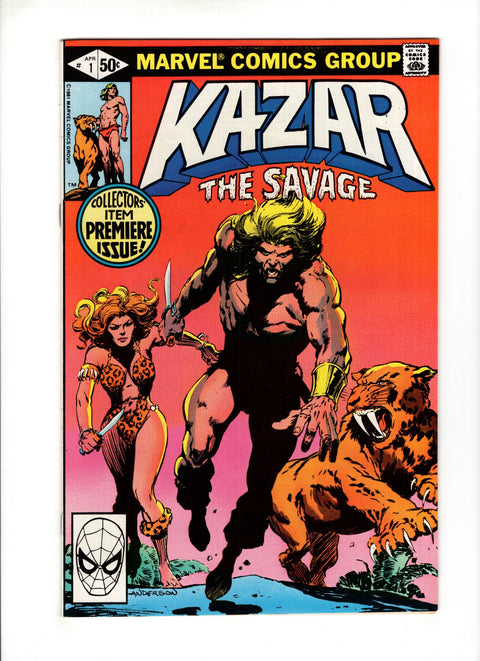 Ka-Zar, Vol. 3 #1A (1981)   Marvel Comics 1981