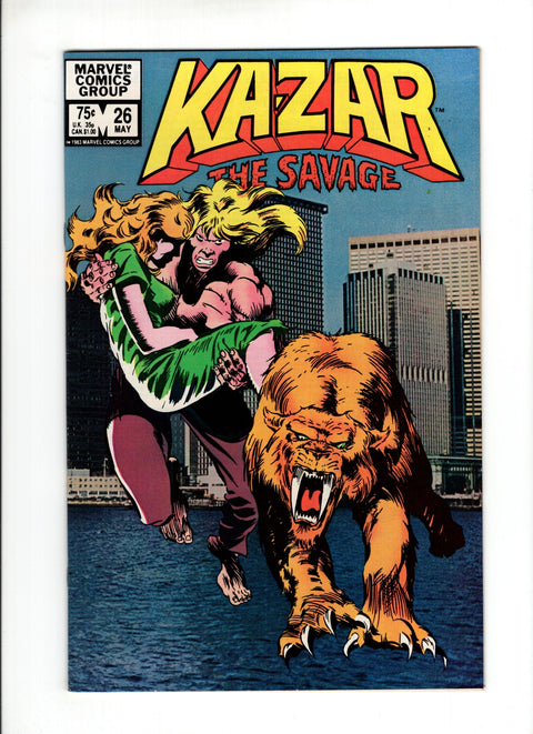 Ka-Zar, Vol. 3 #26 (1983)   Marvel Comics 1983