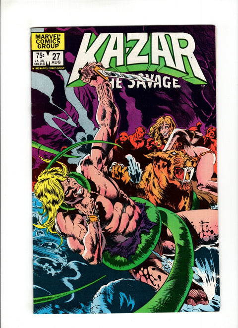 Ka-Zar, Vol. 3 #27 (1983)   Marvel Comics 1983