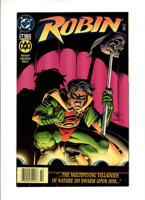 Robin, Vol. 2 #34B (1996)  Newsstand  DC Comics 1996