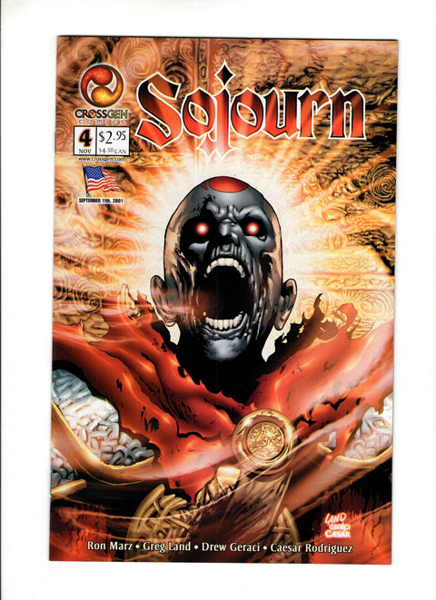 Sojourn #4 (2001) Greg Land Cover Greg Land Cover CrossGen Comics 2001