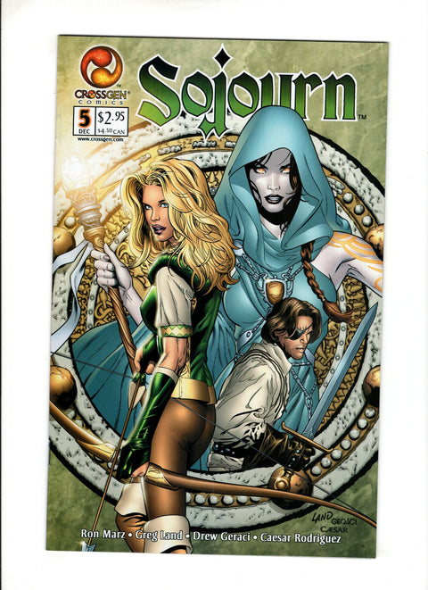 Sojourn #5 (2001) Greg Land Cover Greg Land Cover CrossGen Comics 2001