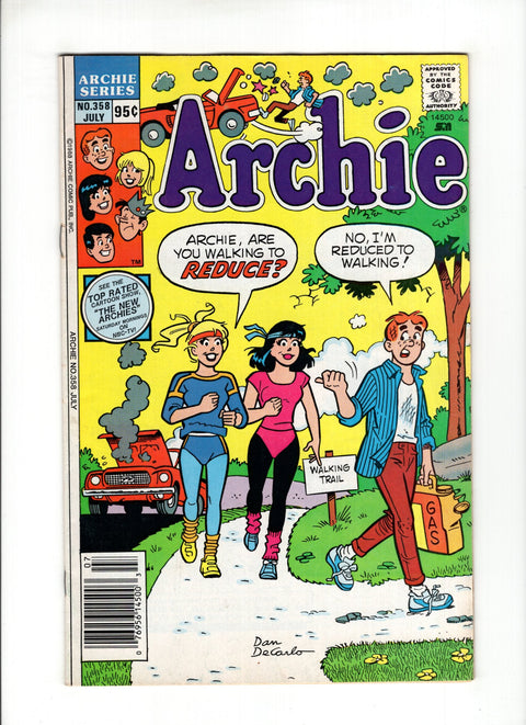 Archie, Vol. 1 #358B (1988)  CPV  Archie Comic Publications 1988