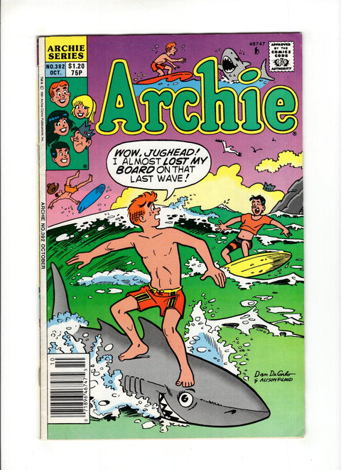Archie, Vol. 1 #392C (1991)  CPV  Archie Comic Publications 1991