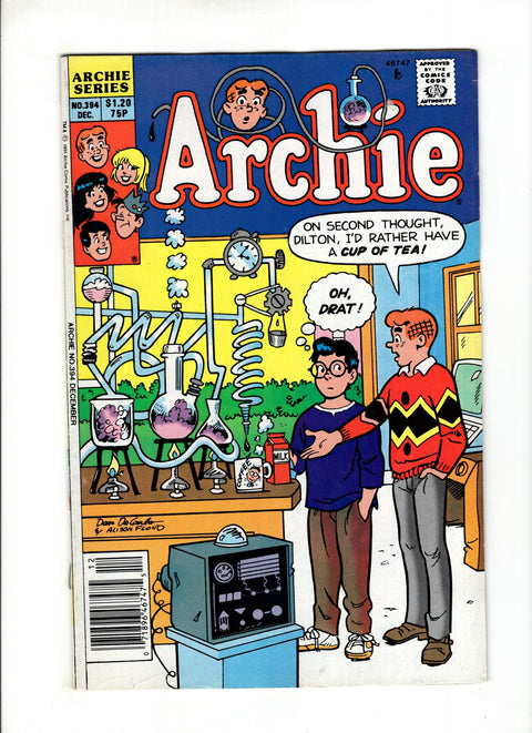 Archie, Vol. 1 #394C (1991)  CPV  Archie Comic Publications 1991