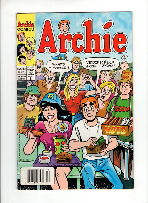 Archie, Vol. 1 #464B (1997)   Archie Comic Publications 1997