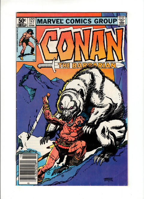 Conan the Barbarian, Vol. 1 #127B (1981)   Marvel Comics 1981