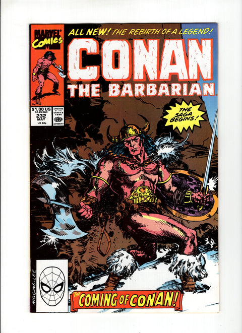Conan the Barbarian, Vol. 1 #232A (1990)   Marvel Comics 1990