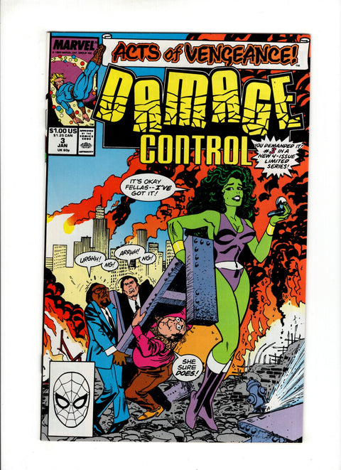 Damage Control, Vol. 1 #3A (1989)   Marvel Comics 1989