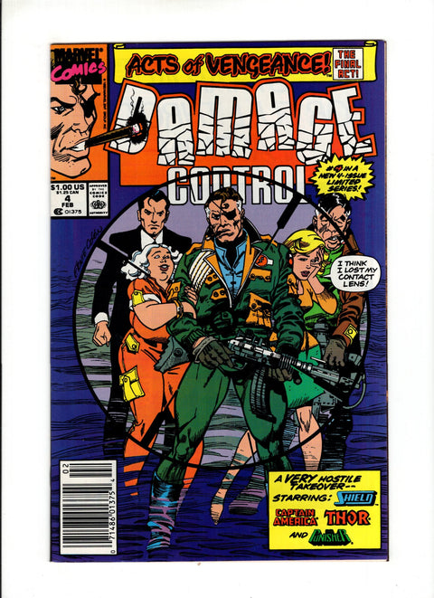 Damage Control, Vol. 1 #4B (1989)   Marvel Comics 1989