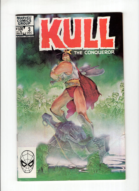 Kull The Conqueror, Vol. 3 #3A (1983)   Marvel Comics 1983