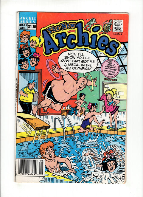 The New Archies #16 (1989)   Archie Comic Publications 1989
