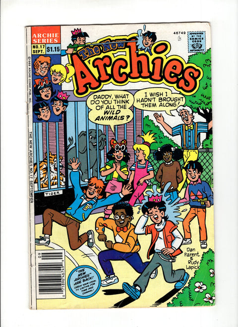 The New Archies #17 (1989)   Archie Comic Publications 1989