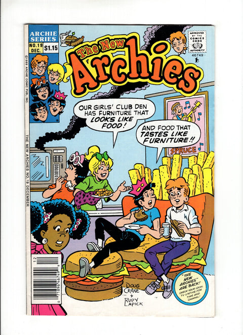 The New Archies #19 (1989)   Archie Comic Publications 1989