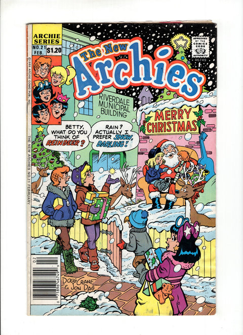 The New Archies #21B (1990)   Archie Comic Publications 1990