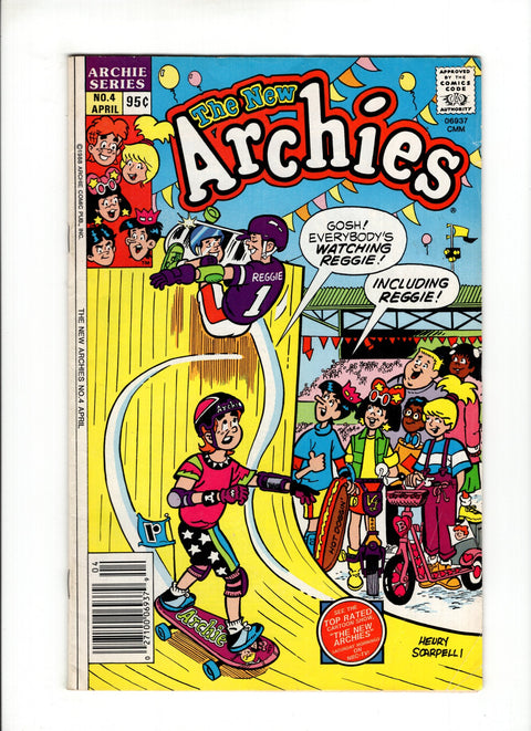 The New Archies #4B (1988)   Archie Comic Publications 1988