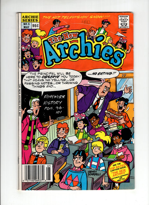 The New Archies #5B (1988)   Archie Comic Publications 1988