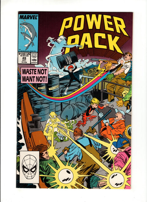 Power Pack, Vol. 1 #49 (1989)   Marvel Comics 1989