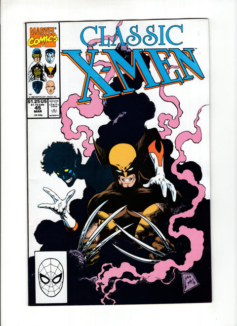 X-Men Classic #45A (1990)   Marvel Comics 1990