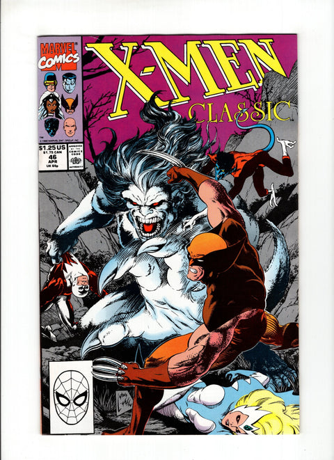 X-Men Classic #46A (1990)   Marvel Comics 1990