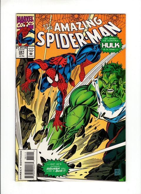 The Amazing Spider-Man, Vol. 1 #381A (1993)   Marvel Comics 1993