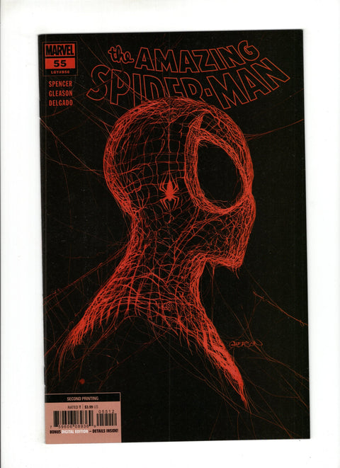 The Amazing Spider-Man, Vol. 5 #55G (2021) 2nd Printing Patrick Gleason Variant 2nd Printing Patrick Gleason Variant Marvel Comics 2021