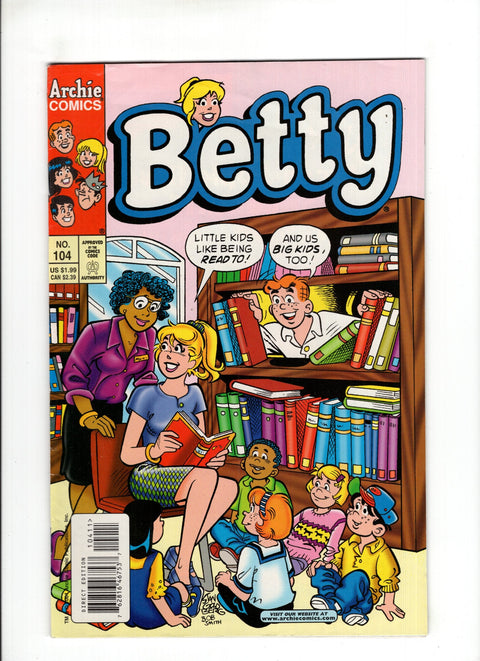 Betty #104B (2001) Newsstand  Archie Comic Publications 2001