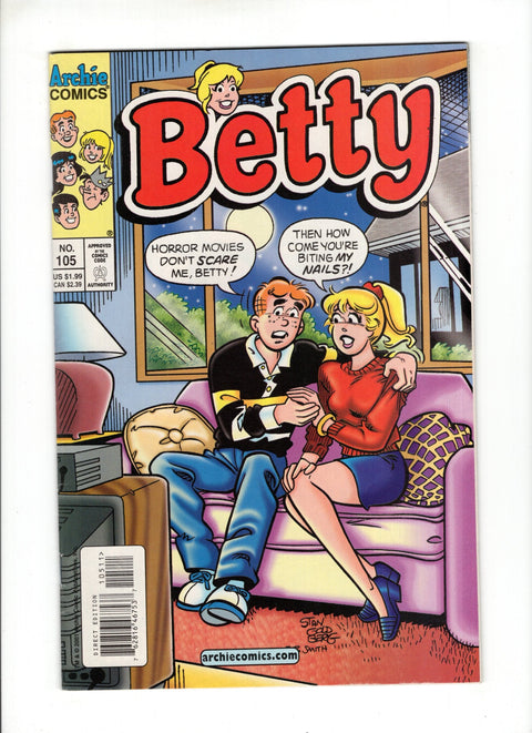 Betty #105B (2001) Newsstand  Archie Comic Publications 2001