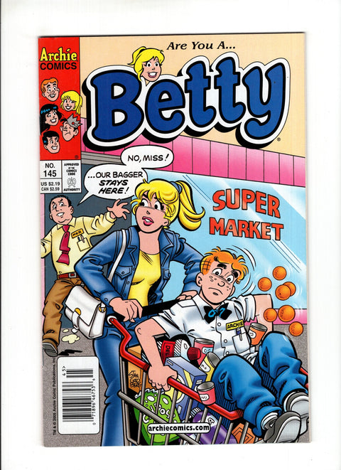 Betty #145B (2005) Newsstand  Archie Comic Publications 2005