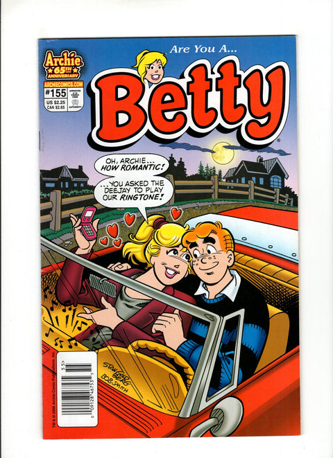 Betty #155B (2005) Newsstand  Archie Comic Publications 2005
