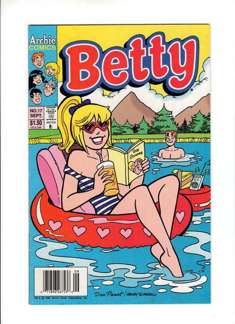 Betty #17B (1994) Newsstand  Archie Comic Publications 1994