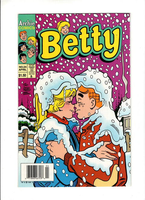 Betty #24B (1995) Newsstand  Archie Comic Publications 1995