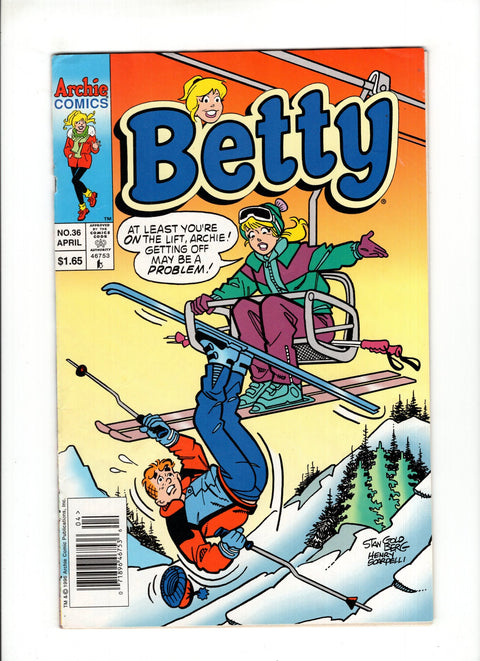 Betty #36C (1996) CPV  Archie Comic Publications 1996