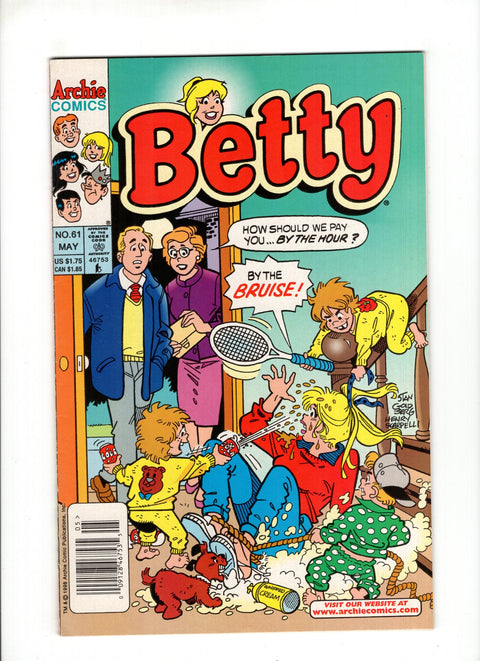 Betty #61B (1998) Newsstand  Archie Comic Publications 1998